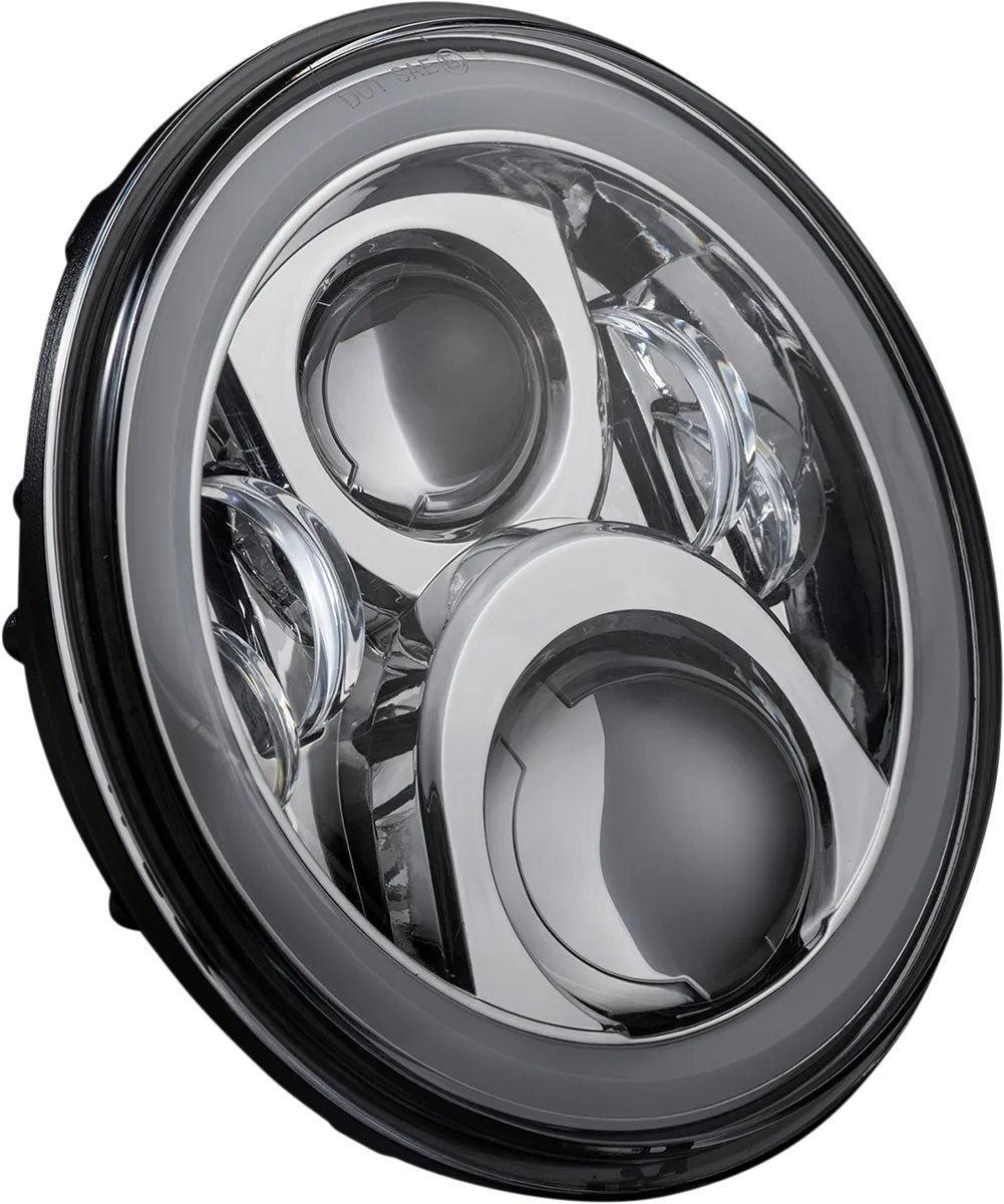 - 7" Mounting with Free worldwide shipping Ring - Headlamp Hot offer Black
