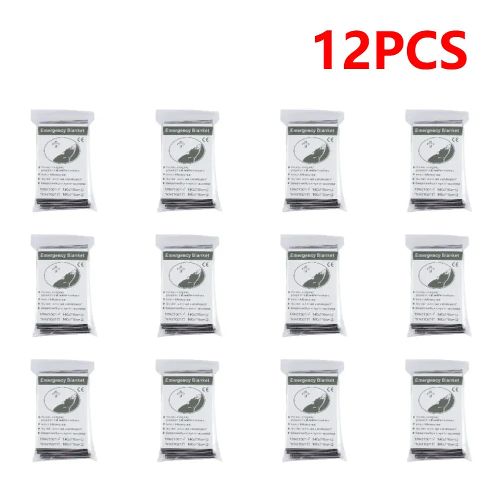 10 to 30 Pieces Emergency Foil Thermal Blanket Set