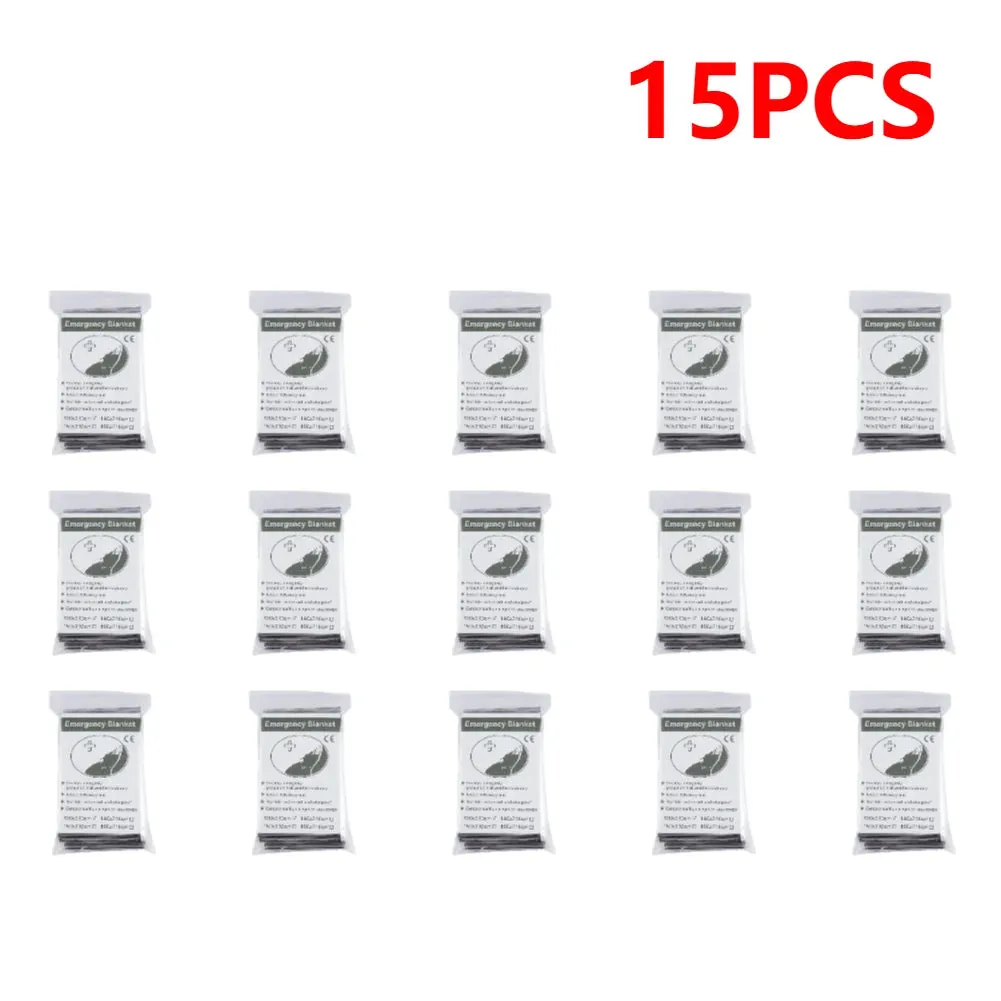 10 to 30 Pieces Emergency Foil Thermal Blanket Set