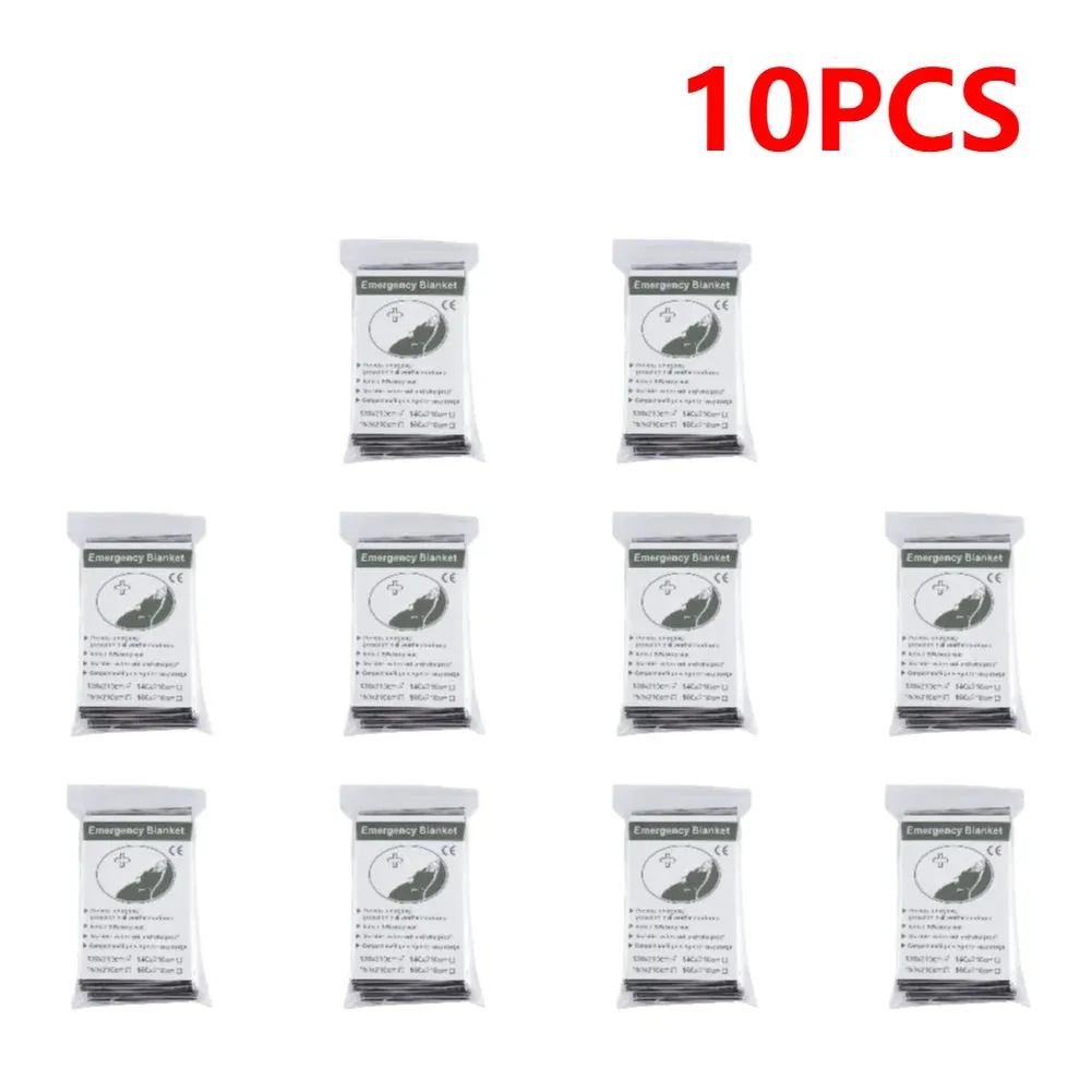 10 to 30 Pieces Emergency Foil Thermal Blanket Set