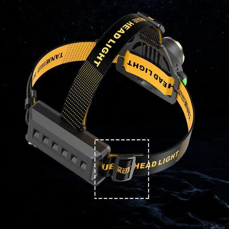12000000Lm USB Rechargeable LED Headlamp Flashlight