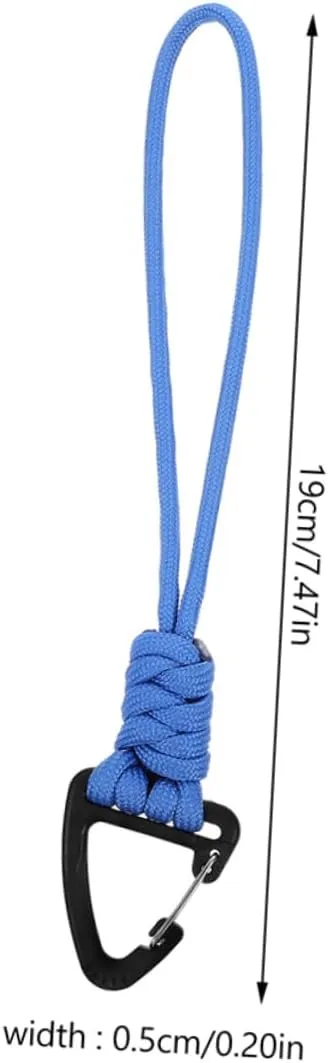 15pcs Wrist Lanyard with Carabiner Clip Lightweight -Lost Keychain for Outdoor Activities Convenient Key and Id Holder for Camping Hiking and Everyday Use