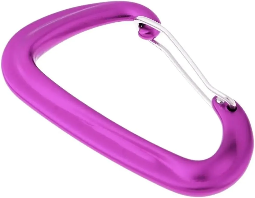 16KN Aluminum Carabiner Hook D Type Carabiner Carabiner(Orange)
