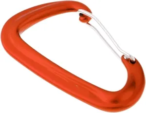16KN Aluminum Carabiner Hook D Type Carabiner Carabiner(Orange)
