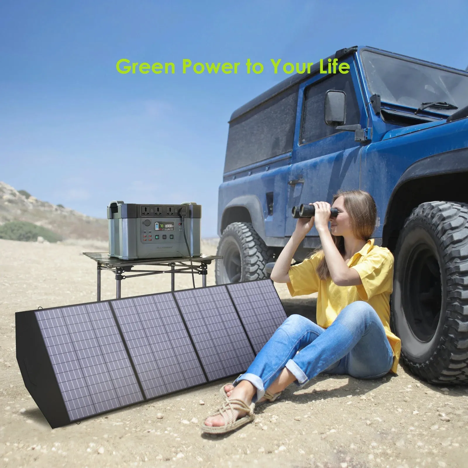 18V Foldable Solar Panel: 100W/140W/200W Mobile Solar Charger Kit