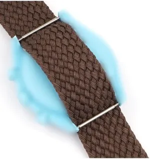 1PC Watch Band, Adjustable Nylon Waistband Replacement 14mm 16mm 18mm 20mm 22mm, Stianless Steel Buckle