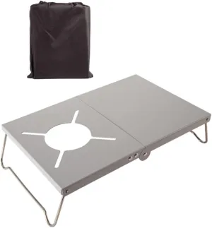 1set Folding Camping Table Portable Barbecue Rack Compact and Outdoor Cooking Support for BBQ Picnics and Beach Parties Easy to Carry and Store