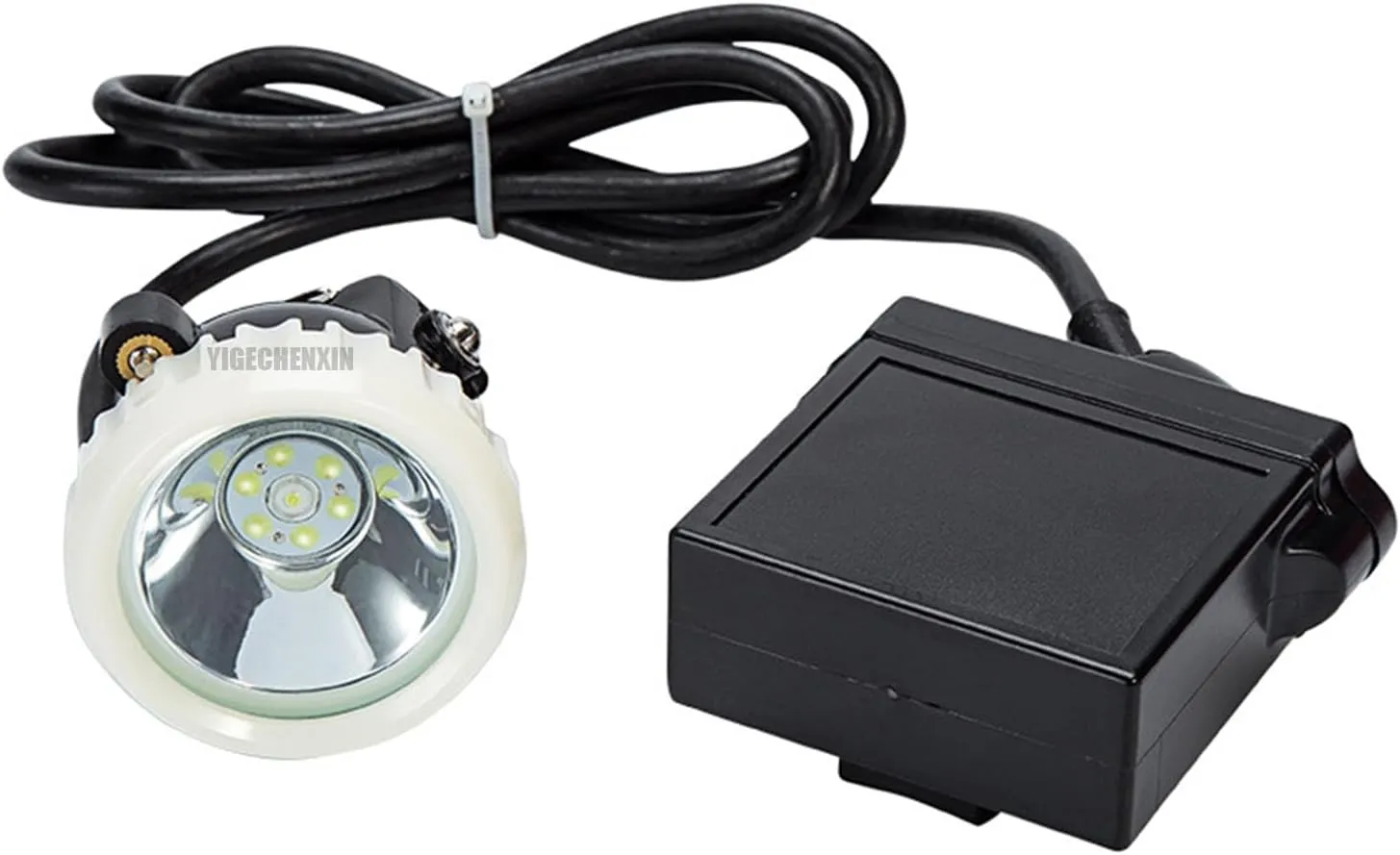 1W Camping Headlight, 5000Mah Separable Head-Mounted Miner with 2 Modes Explosion-Proof Digital Light Headlamp Suitable for Coal