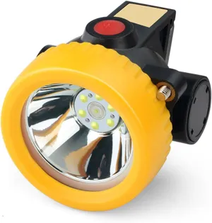 1W Super Bright Headlamp, Portable Head Mounted Rechargeable Mining Lampnight Light Forsuitable for Hiking, Outdoor Barbecue, Fishing