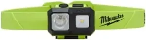 2004HZL Milwaukee Intrinsically Safe C I, II, III / D 1 Spot/Flood Headlamp | Safety | Job Site | Universal Hard Hat Clips | Nylon Strap | AAA Batteries