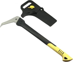 20" Hookaroon, Non-Slip Grip Handle, 120° Angled Blade, Log Pick and Landscaping Tool