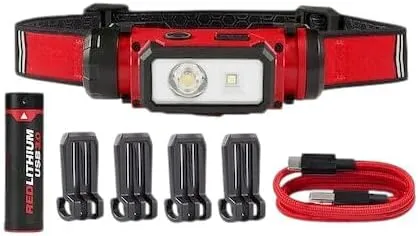 2163-21 for Milwaukee Tool USB Hard Hat Headlamp (600 Lumens)
