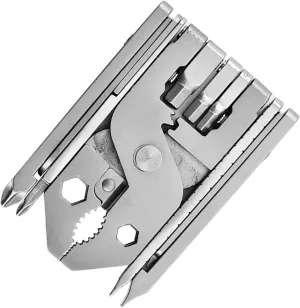 25 in 1 Foldable Pliers Stainless Steel Multifunctional Compact Pliers Screwdriver Multi Tool for Home Outdoor
