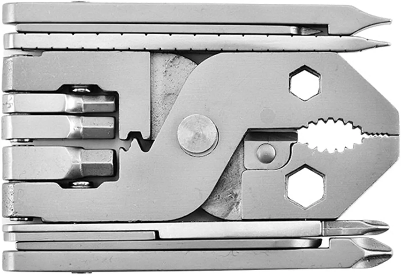 25 In 1 Foldable Pliers Stainless Steel Multifunctional Compact Pliers Screwdriver Multi Tool Ideal For Home And Outdoor Use Pocket Sized Convenient For Keychains