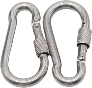 2PCS Heavy Duty Large Strong Durable Carabiner Carabiner
