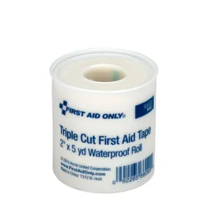 2" Triple Cut Waterproof First Aid Tape, 6 Per Box - W-90890