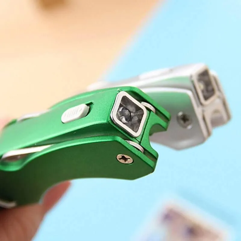 4-in-1 Foldable Travel Keychain - Essential Camping Tool