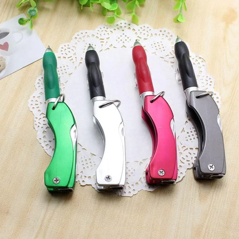 4-in-1 Foldable Travel Keychain - Essential Camping Tool