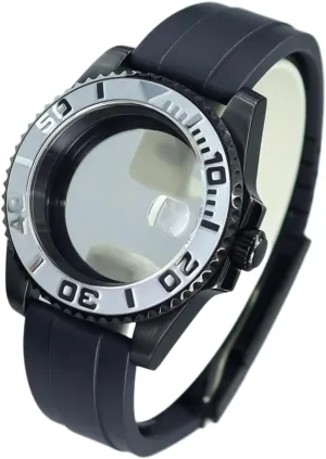 40MM Fashion Mechanical Watch Case Stainless Steel Automatic Watch Parts NH34 NH35 NH36 NH38 8215 2824 Movement