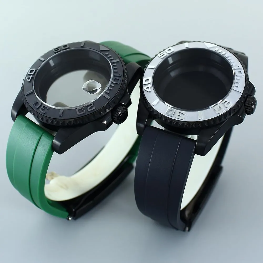 40MM Fashion Mechanical Watch Case Stainless Steel Automatic Watch Parts NH34 NH35 NH36 NH38 8215 2824 Movement