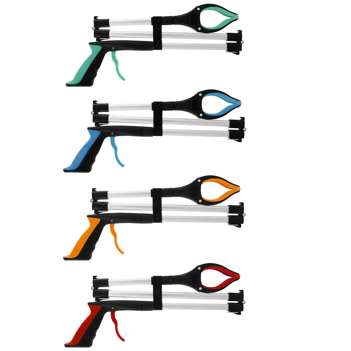 43" Upgraded Foldable Grabber Tool with Magnetic 360° Swivel Clip for Elderly