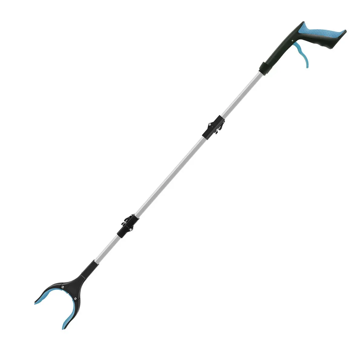 43" Upgraded Foldable Grabber Tool with Magnetic 360° Swivel Clip for Elderly
