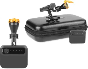 5W LED Headlamp Clip-on Magnetic Chuck Headlight with Filter and 2 Batteries for Magnifer Loupes US Stock