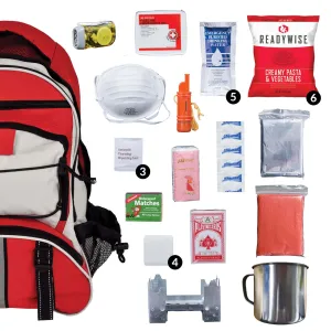 64 Back Survival (Red) Pack Piece Stylish Discounted rates