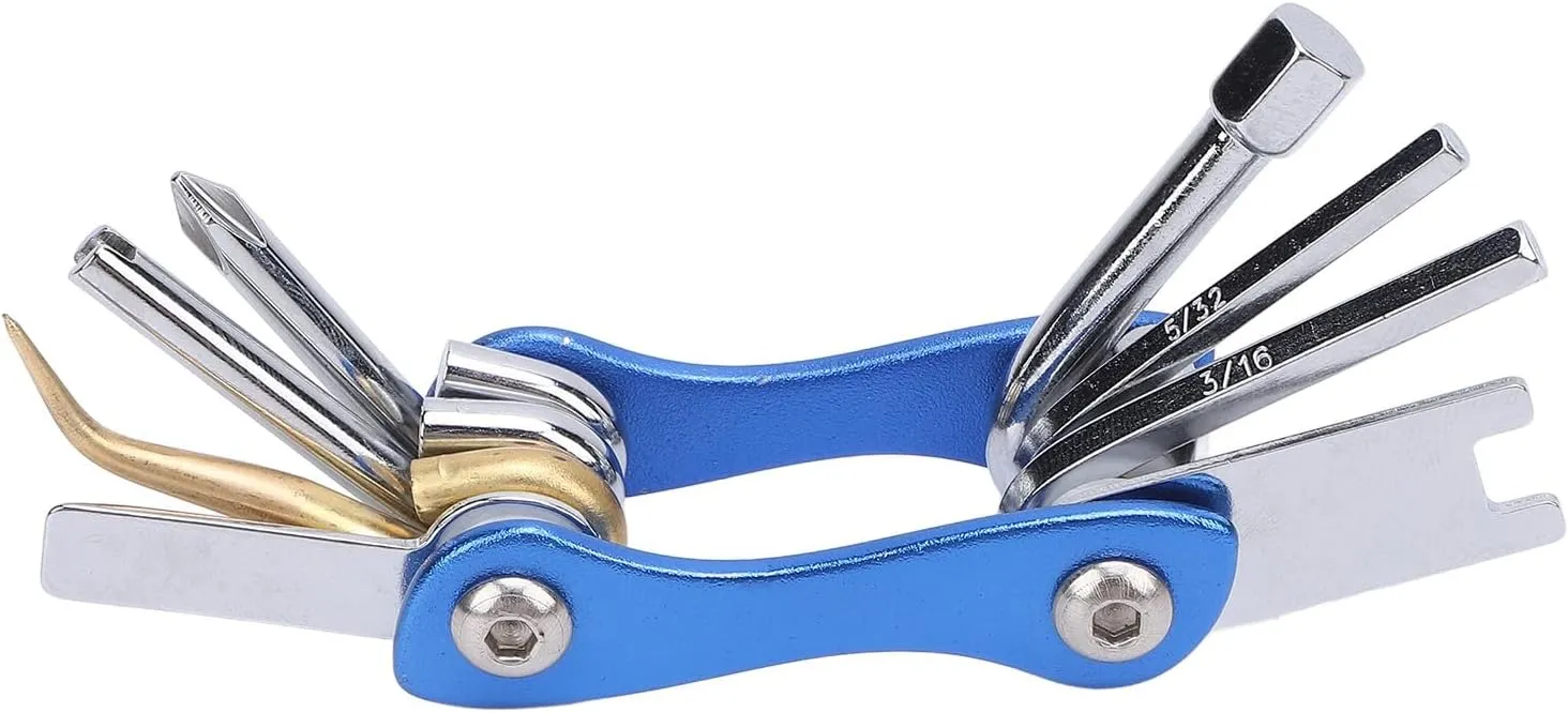 8 in 1 Scuba Diving Repair Multi Tool,420 Stainless Steel Compact Dive Tool for BCD Cylinder Installation Maintenance Scuba Maintenance Tool Scuba Diving Equipment