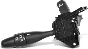 A-Premium Multifunction Switch, Headlamps Beam Switch, Hazard Warning Flasher & Parking Lamp Switch, Compatible with Chevy Cavalier 1995-2005, Pontiac Sunfire 1995-2005, without Cruise Control