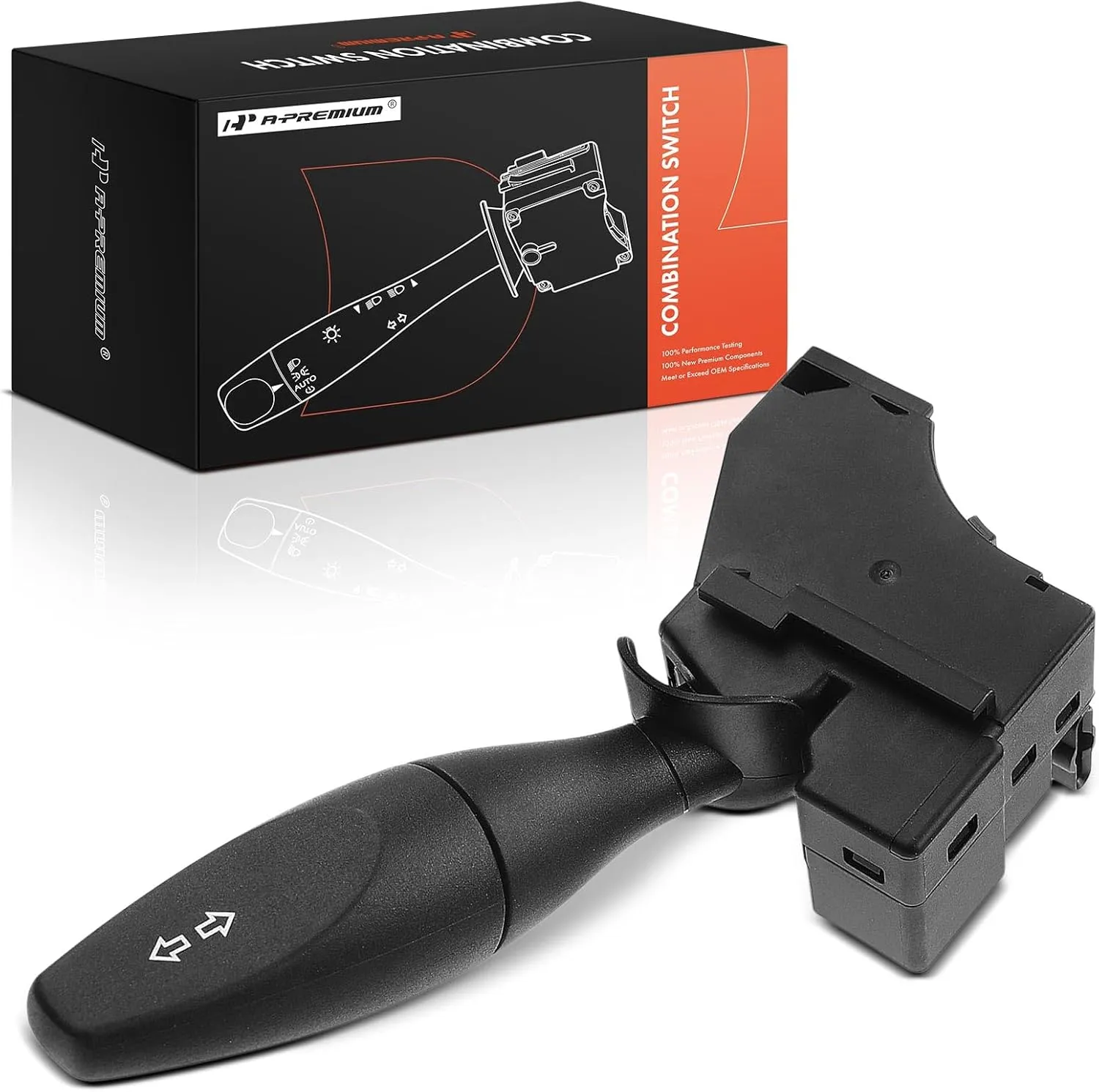 A-Premium Multifunction Switch Turn Signal Switch Headlamp High/Low Beam Switch Compatible with Ford Focus 2000-2007, Replace # YS4Z13341AA