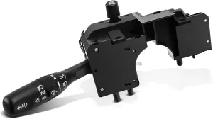 A-Premium Turn Signal Switch, Headlamp Beam Parking Light Multifunction Switch Compatible with Jeep Wrangler 2001-2006, TJ 2001-2006, with Fog Light