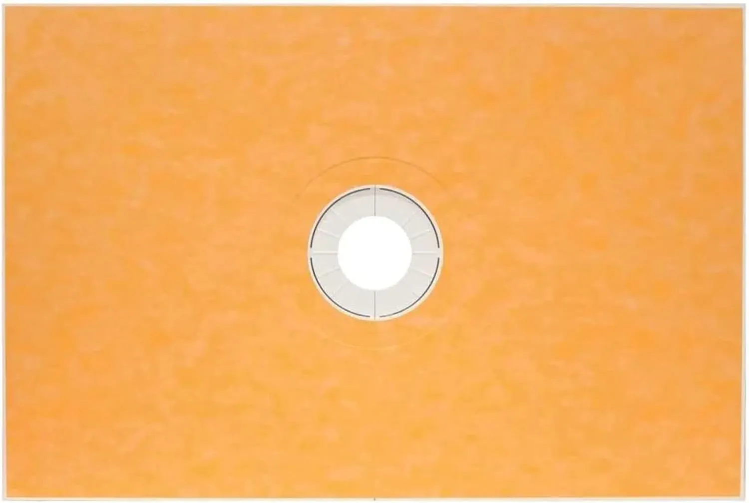 All-in-one Shower Kit: 48x60 Center Shower Pan (Tray), 2 inch PVC flange and 4 Inch Shower Drain Cover in Contour Design with Brushed Copper Finish (KD4GRKAKGB Grate)