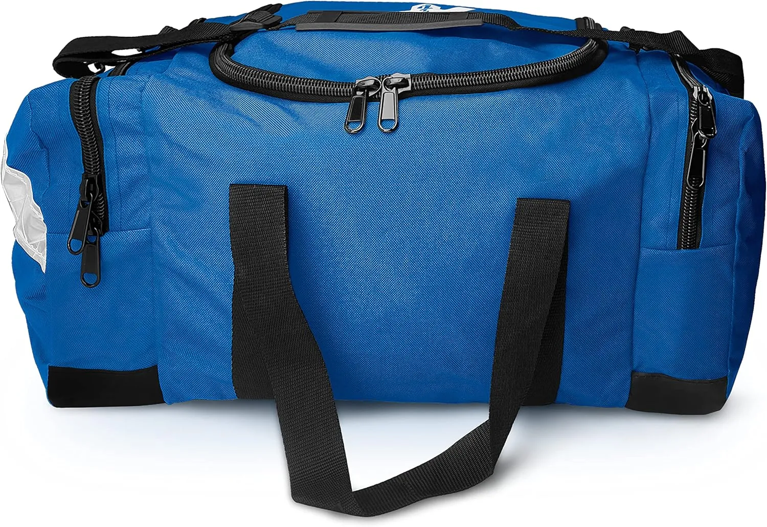 ASA TECHMED Large EMT First Responder Trauma Medical Bag Empty for Home 21x12x9 Inches, Office, School, EMTs, Paramedics, First Responders, Blue