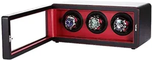 Automatic Watch Winder Box with Japanese Motor, Display Case, Quiet Operation, for Mechanical Watches