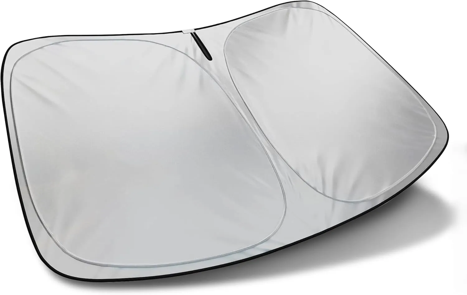Autotech Park Foldable Sunshade Compatible with 2014-2024 Mitsubishi Mirage Sedan, UV Reflective and Easy Storage, Custom-fit Car Windshield Sun Shade