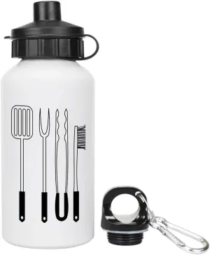 Azeeda 400ml 'BBQ Tools' Kids Reusable Water/Drinks Bottle (WT00073154)