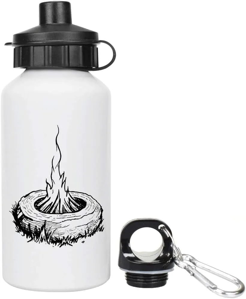 Azeeda 400ml 'Campfire Pit ' Kids Reusable Water/Drinks Bottle (WT00075202)