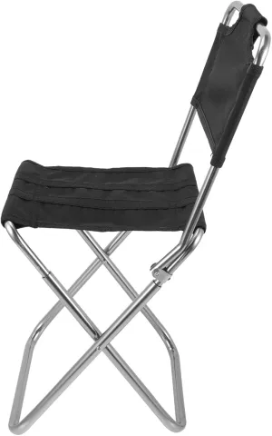 balacoo Multi-Function Beach Chair Portable Folding Stool Comfortable Camping Chairs Black Easy to Carry for Outdoor