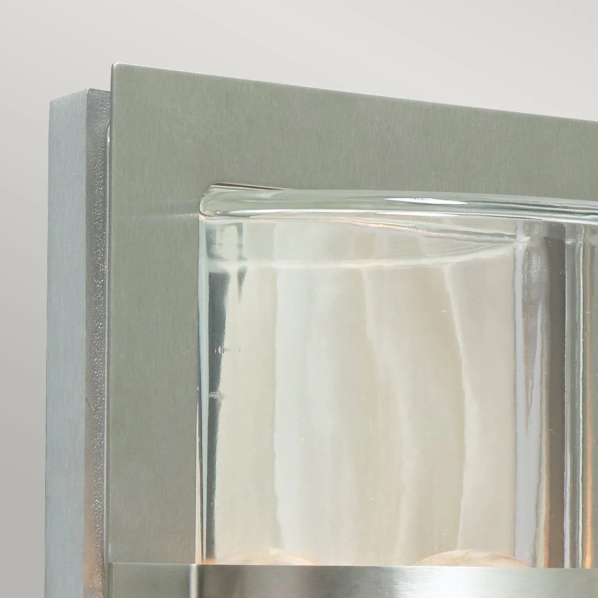 Basel 1 Light Wall Lantern - Stainless Steel With Clear Glass | Stainless Steel