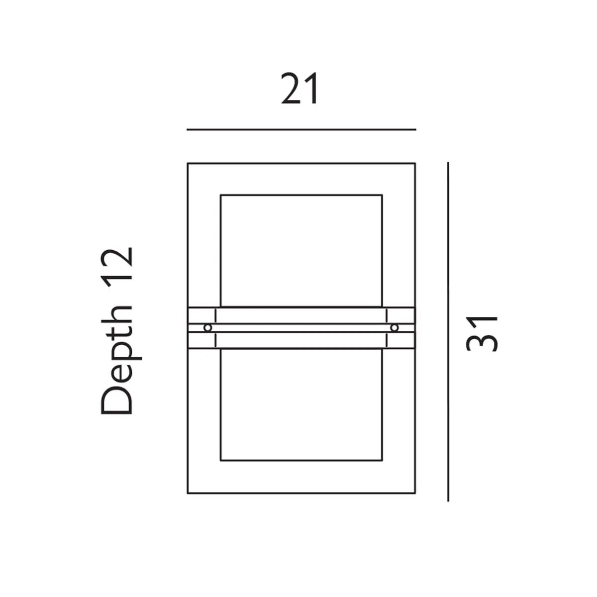 Basel 1 Light Wall Lantern - Stainless Steel With Clear Glass | Stainless Steel