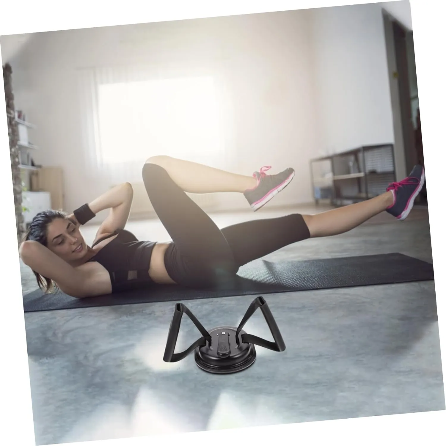BESPORTBLE 1pc Sit up Aid Sit up Suction Cup Situp Floor Holder Devices Abdominal Muscle Toner Self- Suction