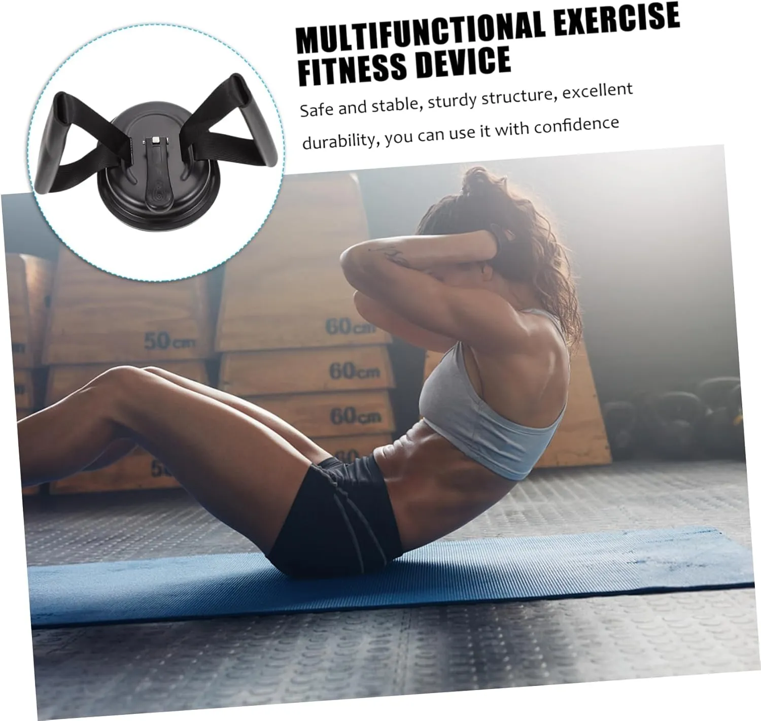 BESPORTBLE 1pc Sit up Aid Sit up Suction Cup Situp Floor Holder Devices Abdominal Muscle Toner Self- Suction
