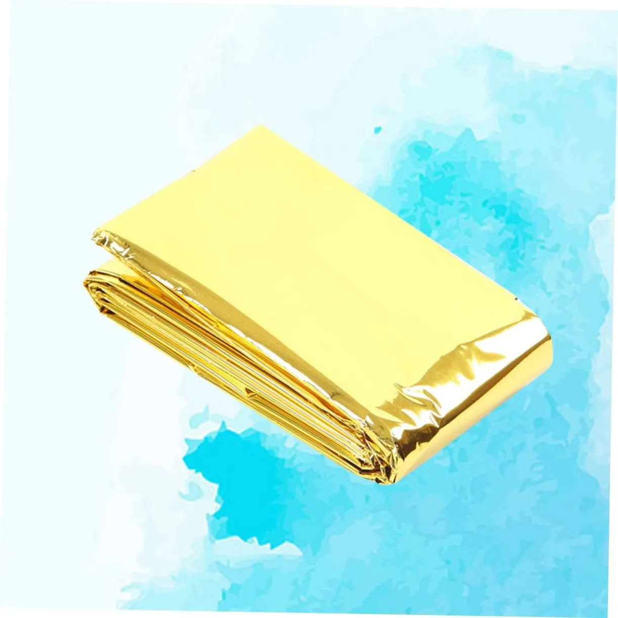 BESPORTBLE 3pcs Emergency Foil Blanket 160x210cm Reflective Thermal Waterproof Windproof Outdoor Hiking Cover
