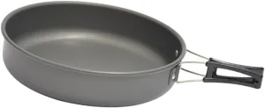 BESPORTBLE Aluminum Portable Pot Non-stick Camping Cookware Cooking Pot Utensils for Camping Hiking and Picnic
