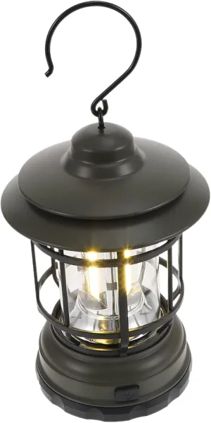 BESPORTBLE Outdoor Retro Lantern Reliable Camping Lamp Easy to Carry Tent Light Multipurpose Outdoor Lamp Fashion Tent Light