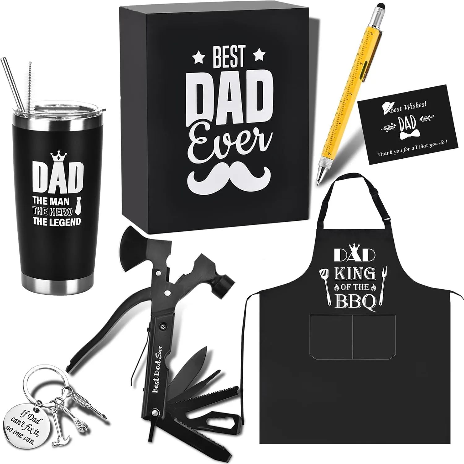 Best Dad Gifts for Fathers Day Birthday Christmas,Cool dad Gift Ideas from Daughter Son,Personalized Gifts for Father in Law,Step Dad,New Dad,First Time Dad,Expectant Dad,Elderly Dad