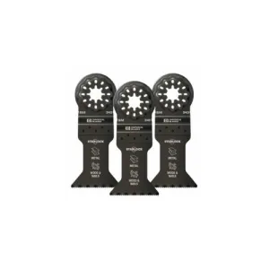 Bi Metal Oscillating Multi Tool End Cut Blade Black IBSL340-3