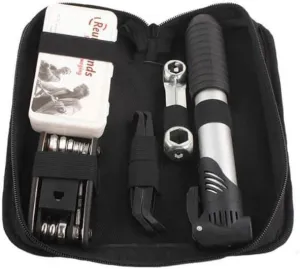 Bicycle Repair Tools 16 In 1 Multi Tire Tyre Repair Tool Kit Pump Bag For Bike