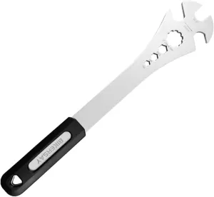 Bike Crank Removal Tool Bike Pedal Wrench Multi-Function Comfortable Handle Sturdy Time-Saving Lightweight Portable